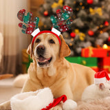 Christmas Antler Headband for Dogs