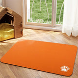 Absorbent Pet Feeding Mat for Food & Water