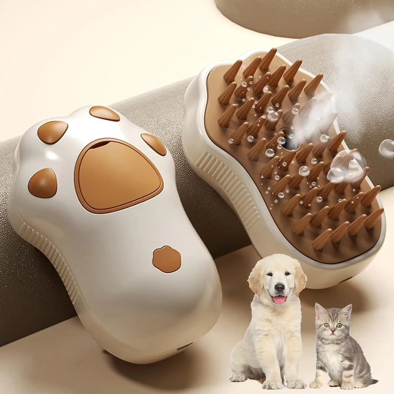 3-in-1 Electric Pet Grooming Brush