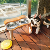 Elevated Dog Bowls for All Sizes - Healthy Digestion & Comfort