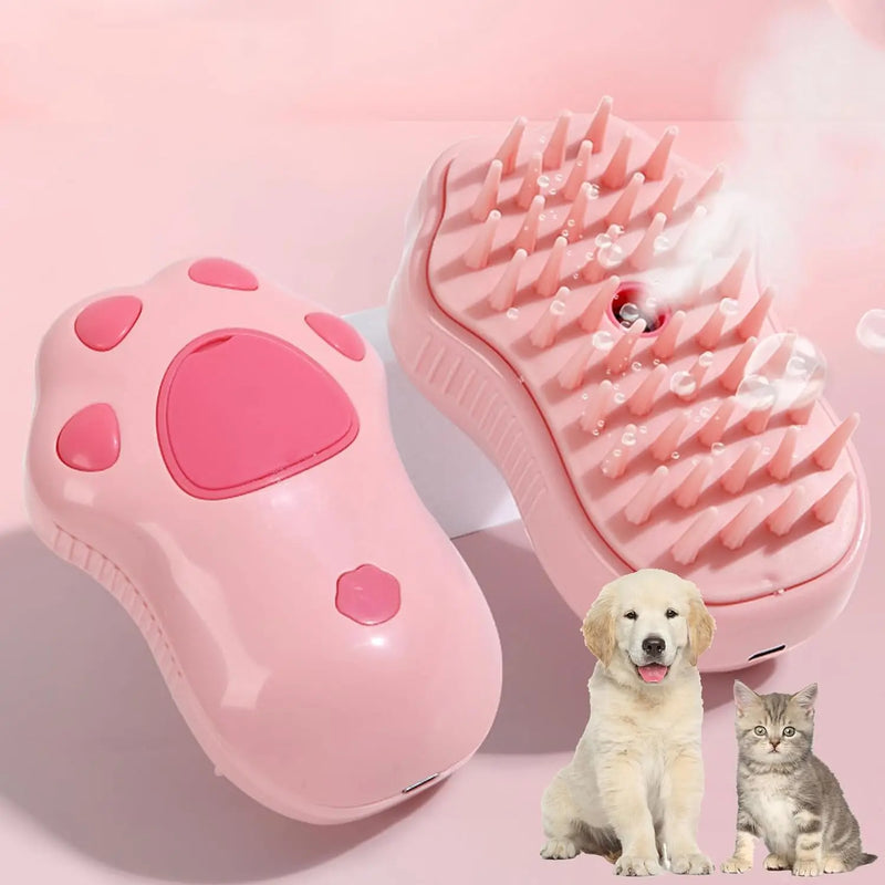 3-in-1 Electric Pet Grooming Brush